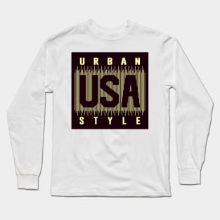 Urban USA Style Long Sleeve T-Shirt